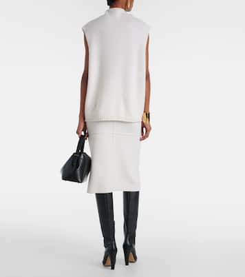 Gilet Tova in cashmere | Lisa Yang