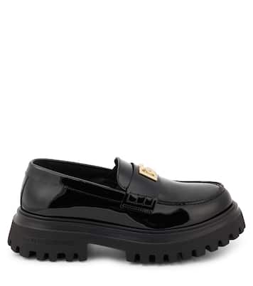 Mocassins en cuir verni | Dolce&Gabbana Kids