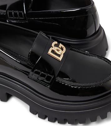 Mocassins en cuir verni | Dolce&Gabbana Kids