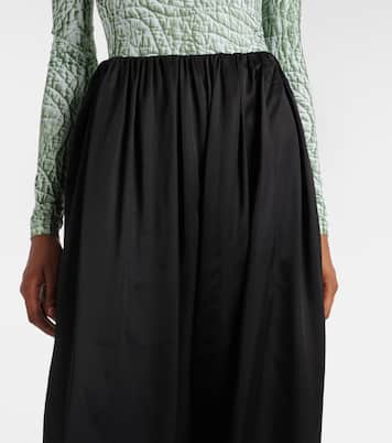 Pantaloni a gamba larga e vita media | MM6 Maison Margiela