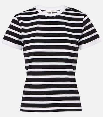 Camiseta en jersey de algodón a rayas | Frame