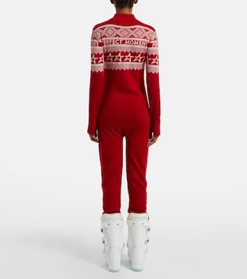 Wool intarsia jumpsuit | Perfect Moment
