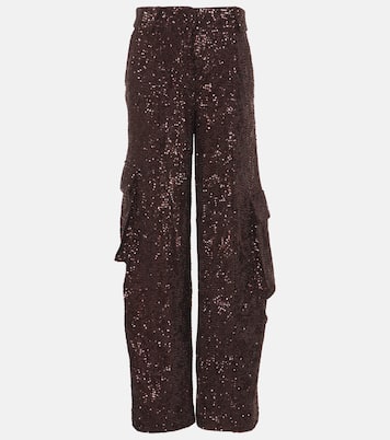 Sequined cargo pants | Rotate