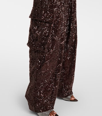 Sequined cargo pants | Rotate