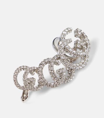 Orecchino ear cuff GG Marmont con cristalli | Gucci