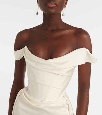 Bridal Nova Grace satin gown | Vivienne Westwood
