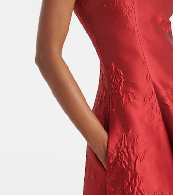 Vestido de cóctel Mara de jaquard floral | Emilia Wickstead