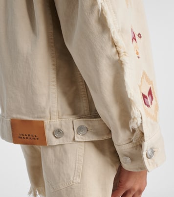 Veste Manona brodée en jean | Marant Etoile