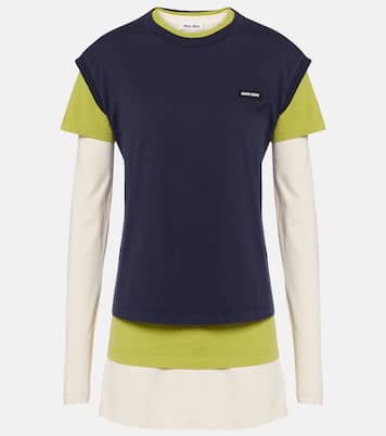 Set de 3 t-shirts en coton | Miu Miu