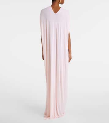 Abito lungo in crêpe di jersy | Jil Sander