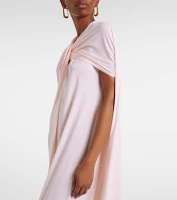 Abito lungo in crêpe di jersy | Jil Sander