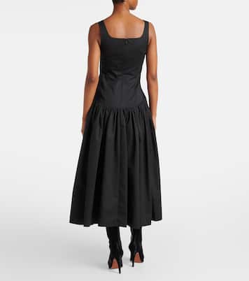 Abito midi in cotone  | McQueen
