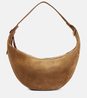Borsa a spalla Augustina in suede | Khaite