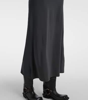 Layered jersey midi dress | Acne Studios