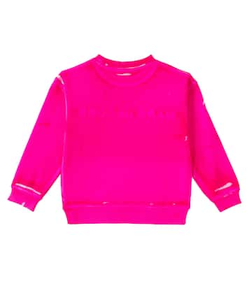 Felpa in cotone con logo | Marc Jacobs Kids