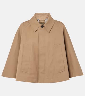 Cropped-Cape aus Gabardine | Burberry