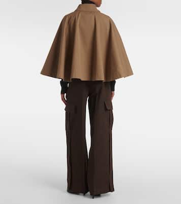 Cropped-Cape aus Gabardine | Burberry