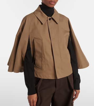 Cropped-Cape aus Gabardine | Burberry