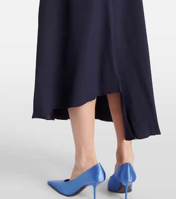 Robe midi en satin | Victoria Beckham