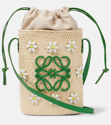 Paula's Ibiza Verzierte Bucket-Bag Anagram | Loewe
