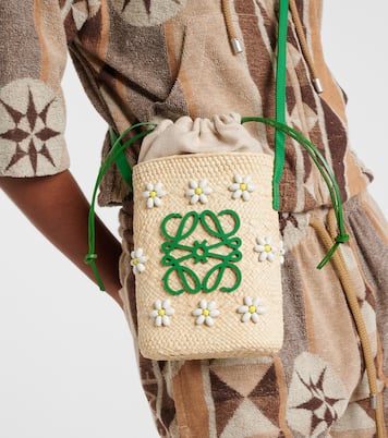 Paula's Ibiza Verzierte Bucket-Bag Anagram | Loewe