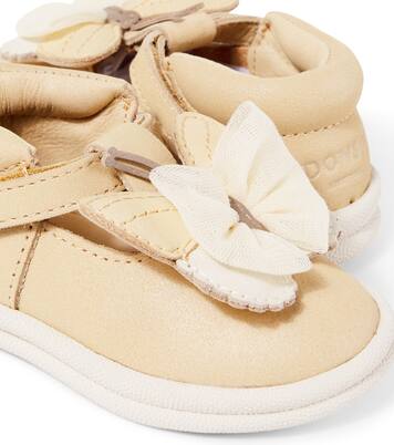 Baby - Scarpe Vlindy in pelle metallizzata | Donsje