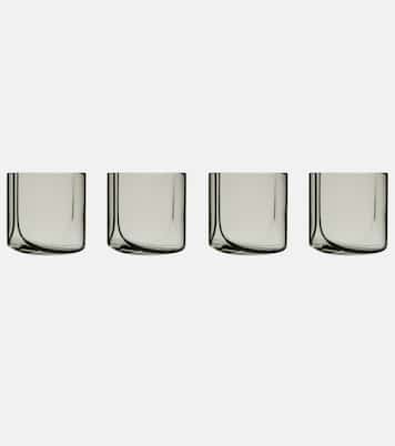 Hew set of 4 glass tumblers | Zaha Hadid Design