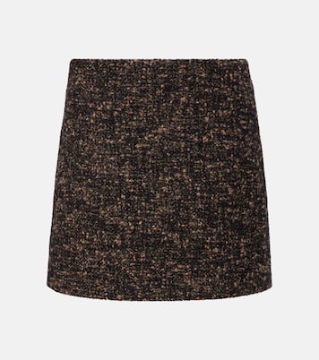 Coci wool-blend tweed miniskirt  | Blazé Milano