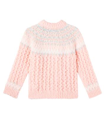 Jacquard wool-blend sweater | Moncler Grenoble Enfant