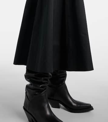 Heidi cotton-blend midi skirt | Proenza Schouler
