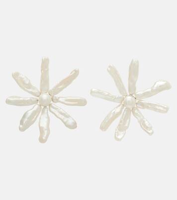 Earrings with freshwater pearls | Simone Rocha