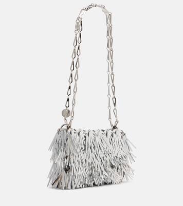Small fringed shoulder bag | Rabanne