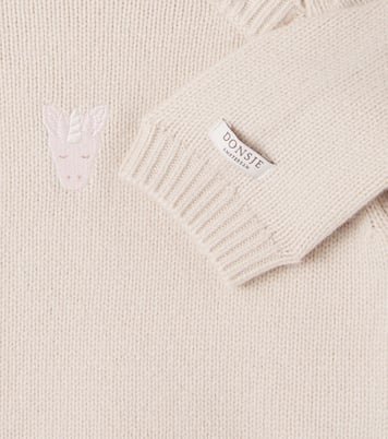 Baby Pullover Sibbe aus Wolle | Donsje
