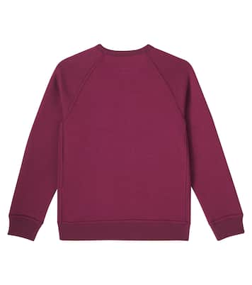印花棉质混纺运动衫 | Brunello Cucinelli Kids