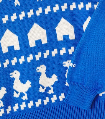 Pullover Farm in jacquard di cotone | Bobo Choses
