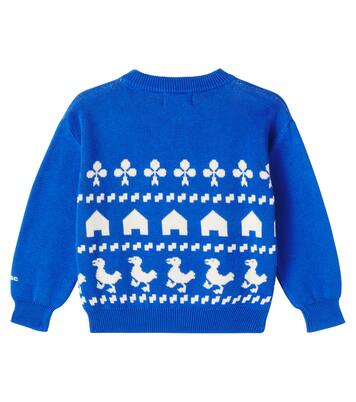 Pullover Farm in jacquard di cotone | Bobo Choses