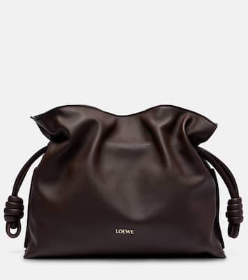 Flamenco Medium leather clutch | Loewe