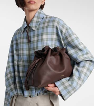 Flamenco Medium leather clutch | Loewe