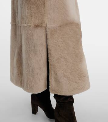 Shearling coat | Yves Salomon