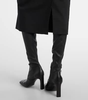 Belted wool pencil skirt | Veronica Beard