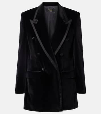 Smokingjacke aus Samt | Dolce&Gabbana