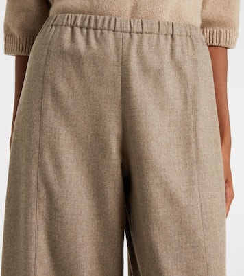 Clover cotton wide-leg pants | Khaite