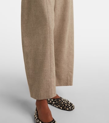 Clover cotton wide-leg pants | Khaite