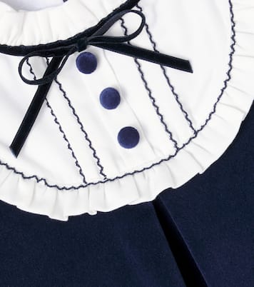 Clara cotton velvet dress | La Coqueta