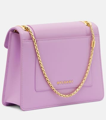 Serpenti Forever Small leather crossbody bag | Bvlgari