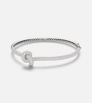 Legacy Knot 18kt white gold bracelet with diamonds | Engelbert