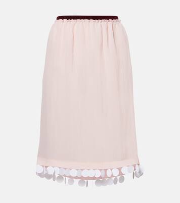 تنورة قصيرة مزينة بالترتر | Plan C