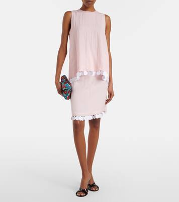 تنورة قصيرة مزينة بالترتر | Plan C