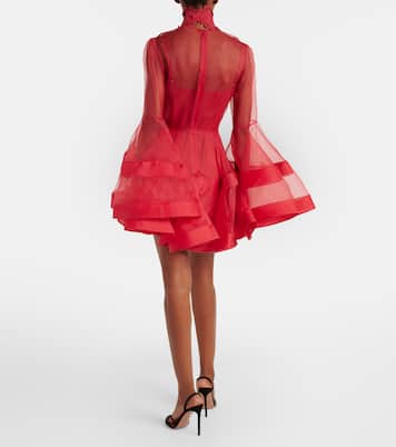 Rebellion silk minidress | Zimmermann
