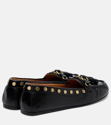 Faxel studded leather loafers | Isabel Marant